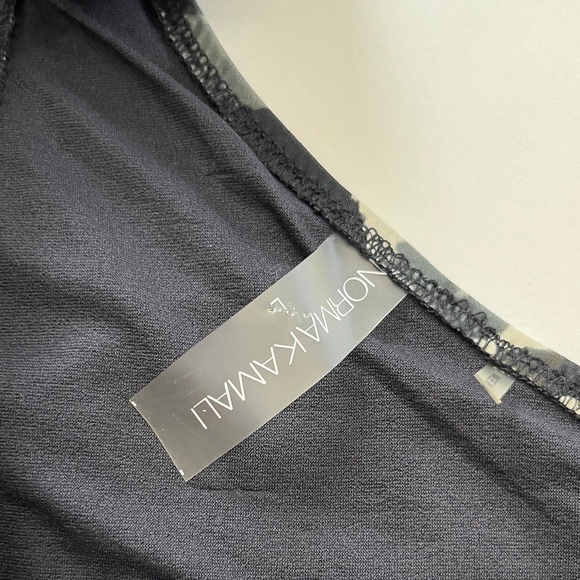 Norma Kamali NWT One Shoulder one piece CAMO Print Swimsuit size large - Picture 5 of 7